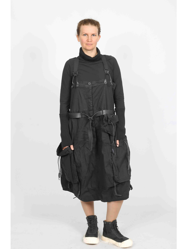 Rundholz DIP - Ultra High Waist Skirt with Adjustable Suspenders - 2252600311 - Stilecht - Image 1