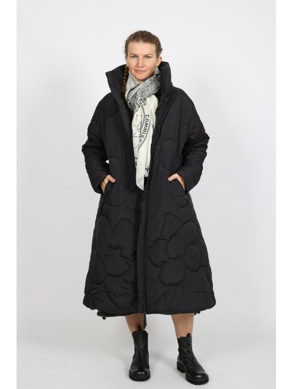 Rundholz Black Label -  taillierter Mantel mit wattierter Applikation - 2253191201 - Stilecht - Bild 1