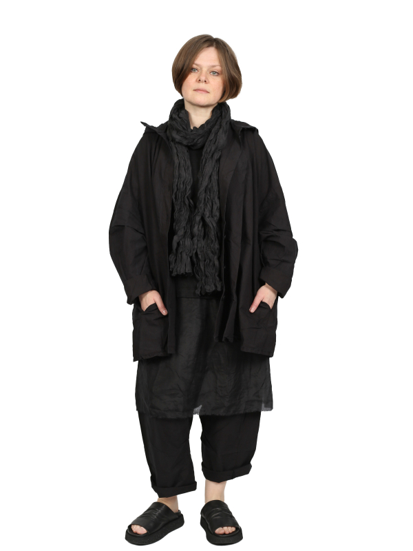 Privatsachen - Jacket Damehr - Noise cotton - Caviar - 242068