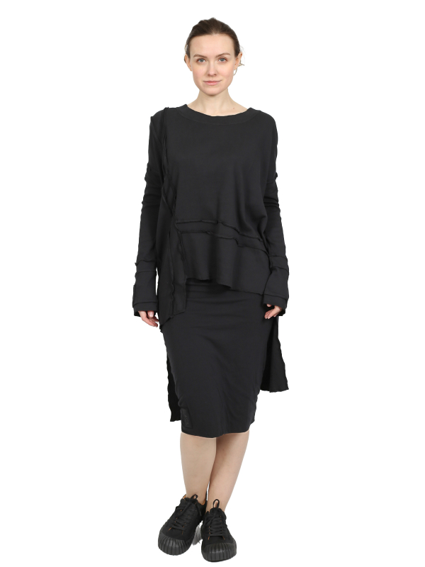 Black by K&amp;M - Top - No More Smoke And Mirrors Baby - Black - 251.04.02