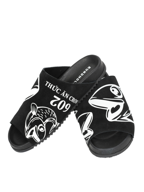 Rundholz Black Label - Schuhe - black print - 1253985202