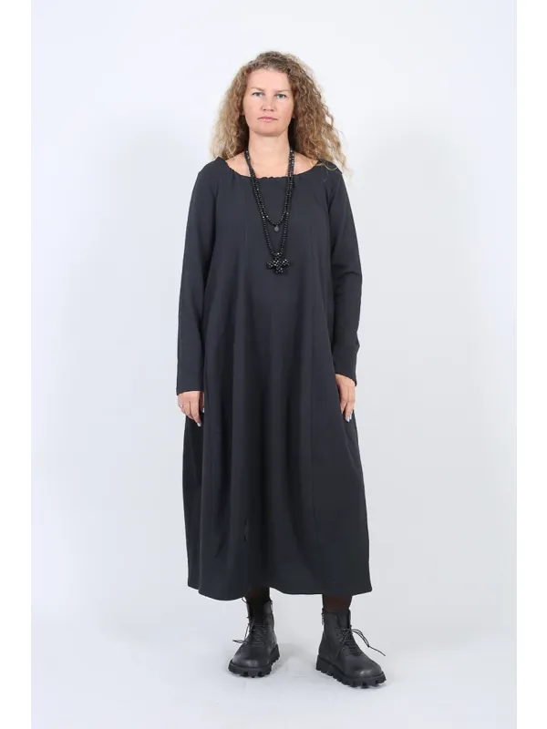 Pluslavie (Plü) - Cocoon Sweat Dress Midi - 1161 - Stilecht - Image 1