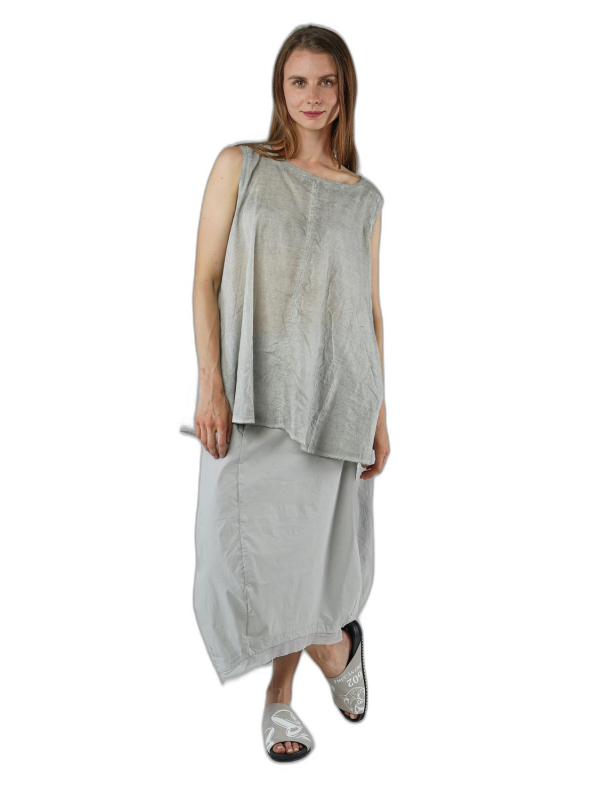 Rundholz Black Label - A-förmiges baumwollvoile top - 1253320807