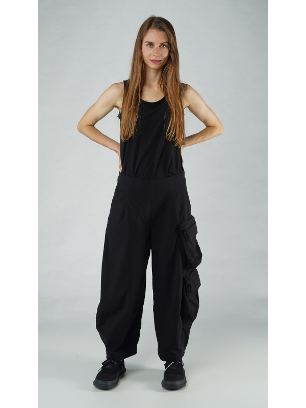 Rundholz Black Label - Ballonförmige baumwolltwill stretch hose - 1253390128