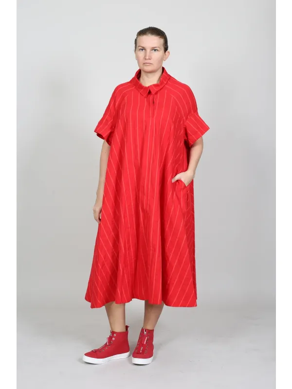 Rundholz - Ausgestelltes Kleid mit Bandapplikation - 1261020905 - Stilecht - Bild 1