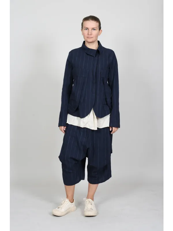 Rundholz - Taillierte Jacke mit Bandapplikation - 1261021106 - Stilecht - Bild 1