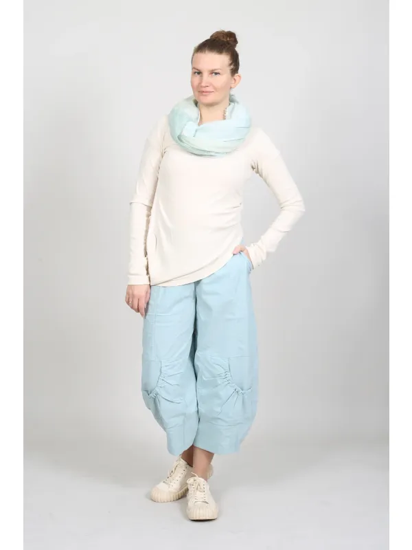 Rundholz - Asymmetrisches T-Shirt in A-Form - 1261180502 - Stilecht - Bild 1