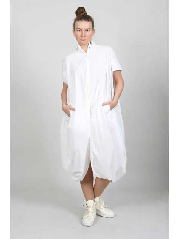 Rundholz - Balloon-shaped Dress with Draping - 1261230902 - Stilecht - Image 1