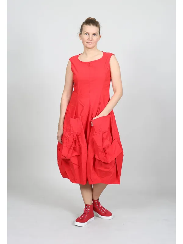 Rundholz - Balloon-shaped Dress with Band Application - 1261240910 - Stilecht - Image 1