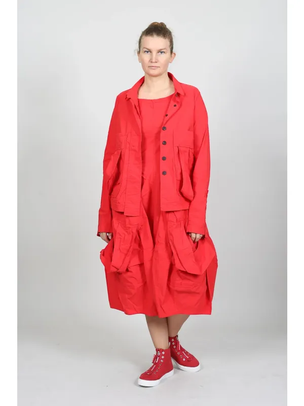 Rundholz - Straight Cut Jacket with Band Application - 1261241102 - Stilecht - Image 1