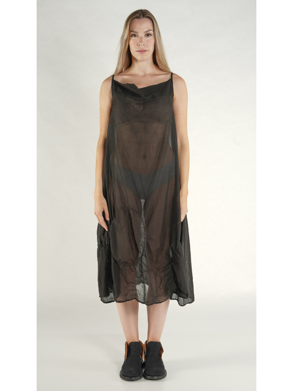 Rundholz - Wadenlanges Baumwoll voile Kleid - 1261350907 - Bild 1