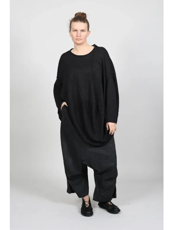 Rundholz - Asymmetrische Stricktunika in Ballonform - 1261427003 - Stilecht - Bild 1