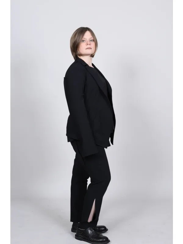 Rundholz - Gerade schmale Hose mit Schlitzen - 1261830105 - Stilecht - Bild 1