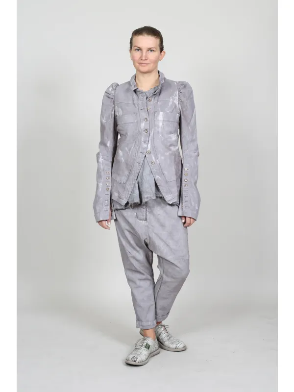 Rundholz DIP - Taillierte Baumwolljacke mit Schlitz - 1262031102 - Stilecht - Bild 1