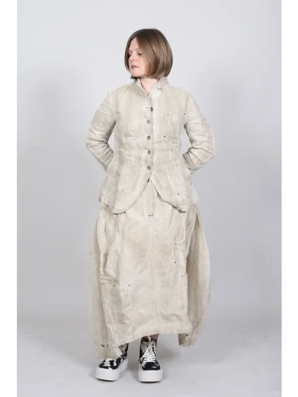 Rundholz DIP - Taillierte Jacke mit Nieten und Kn&ouml;pfen - 1262201103 - Stilecht - Bild 1