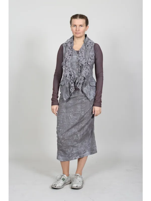 Rundholz DIP - Bananenförmige Weste mit Volant - 1262241008 - Stilecht - Bild 1