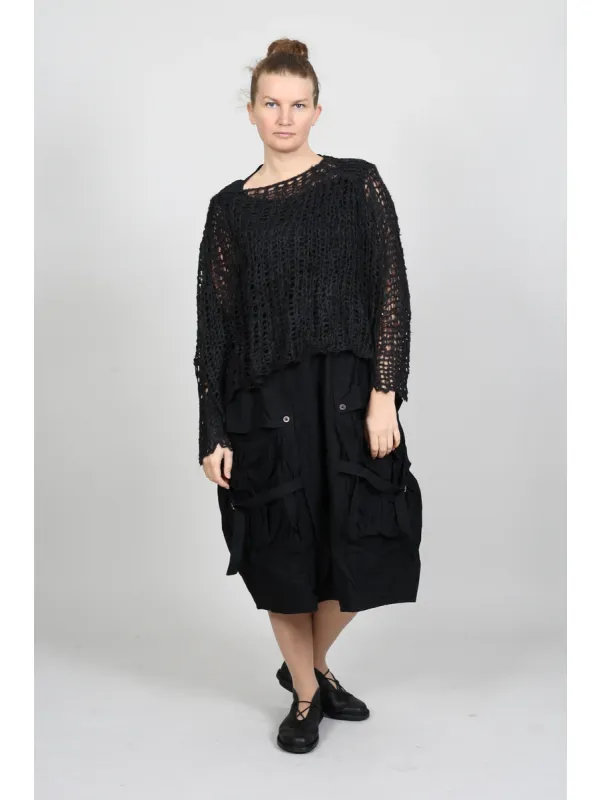 Rundholz DIP - Ballonförmiger Pullover mit Details - 1262650701 - Stilecht - Bild 1