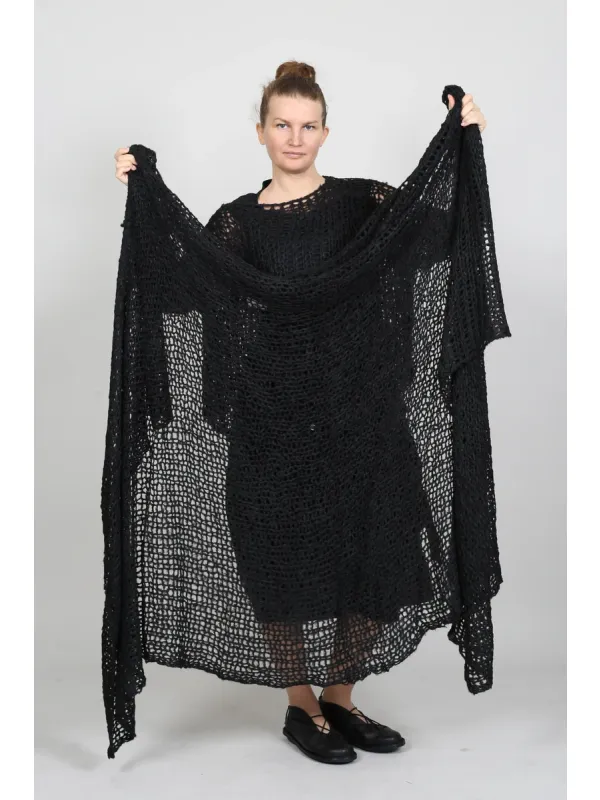 Rundholz DIP - Oversized Strickschal mit Struktur - 1262657703 - Stilecht - Bild 1