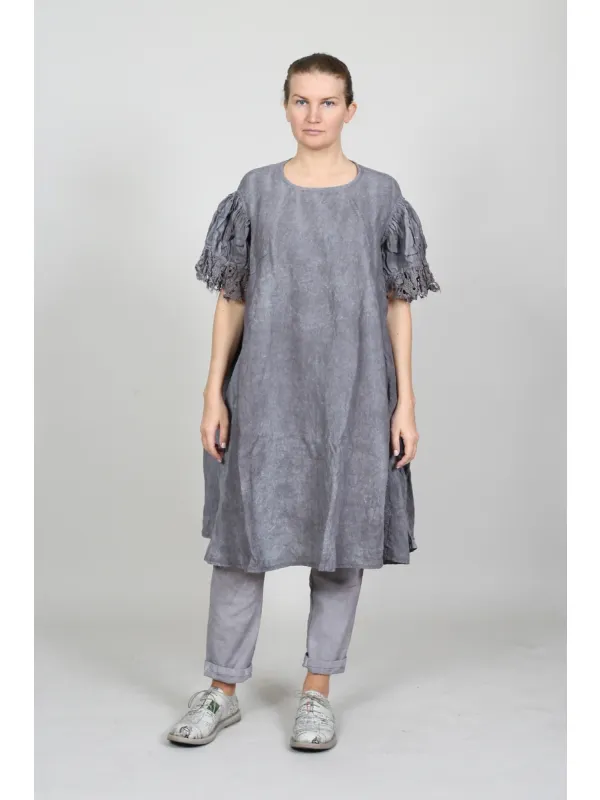 Rundholz DIP - A-Linien Kleid aus Leinenstoff - 1262670905 - Stilecht - Bild 1