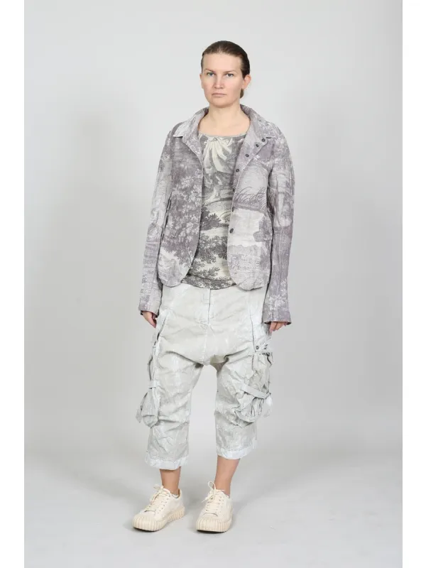 Rundholz DIP - Taillierte Leinenjacke mit Details - 1262781102 - Stilecht - Bild 1