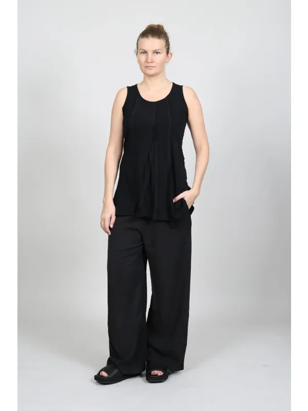 Rundholz Black Label - Fitted Top with Asymmetric Cut - 1263230801 - Stilecht - Image 1