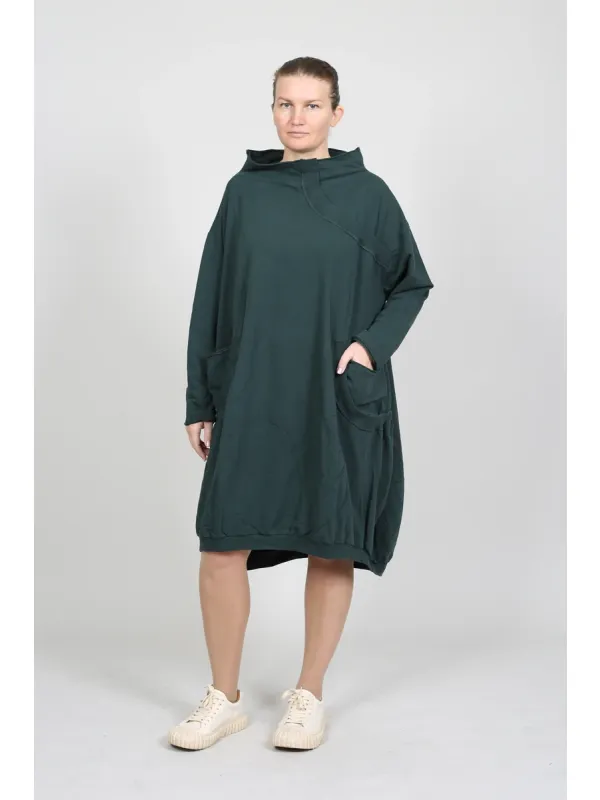 Rundholz Black Label - Robe oversize avec ceinture côtelée - 1263250906 - Stilecht - Image 1