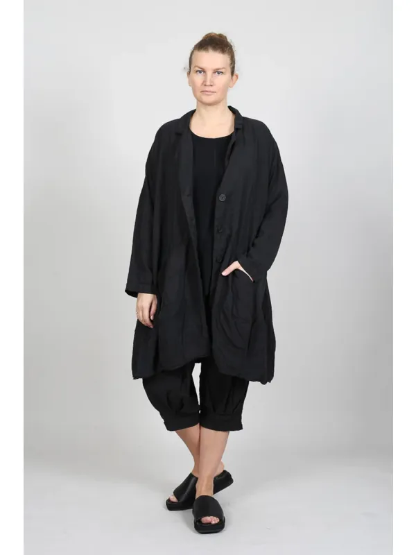 Rundholz Black Label - Straight Cut Trousers with Pleats - 1263350108 - Stilecht - Image 1