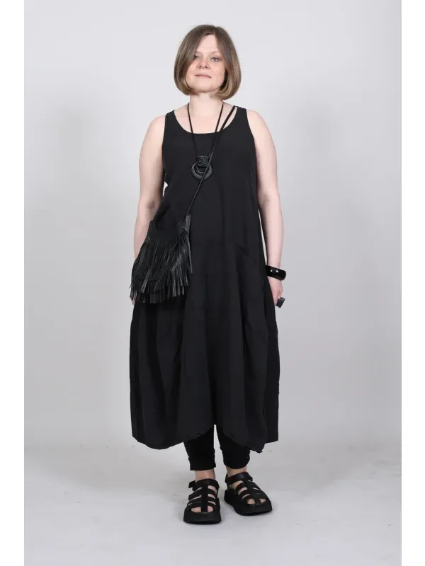 Rundholz Black Label - Платье с баллоновидным силуэтом и швами - 1263350901 - Stilecht - Изображение 8