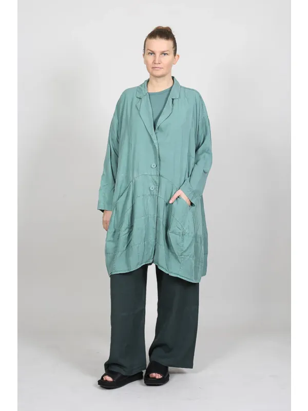 Rundholz Black Label - Oversized Mantel mit Teilungsn&auml;hten - 1263351203 - Stilecht - Bild 1