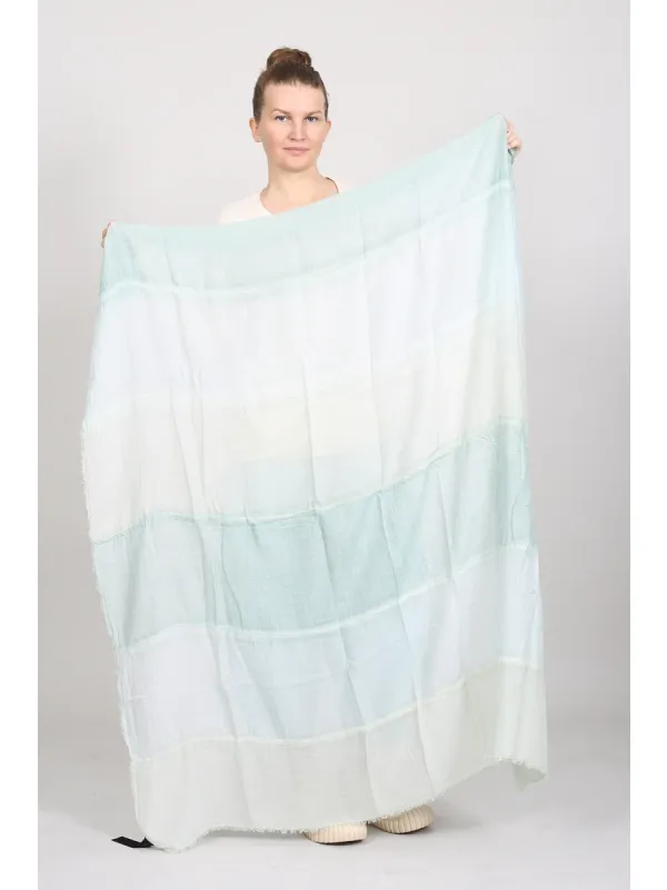 Rundholz Black Label - Rechteckiger Schal mit Teilungsnähten - 1263361401 - Stilecht - Bild 1