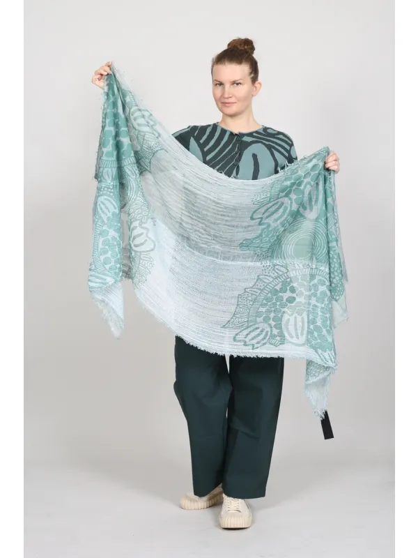 Rundholz Black Label - Rechteckiger Schal im Crinkle-Look - 1263361406 - Stilecht - Bild 1