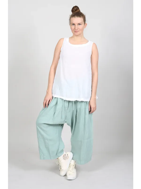 Rundholz Black Label - Gerade geschnittene Leinenhose - 1263540113 - Stilecht - Bild 1