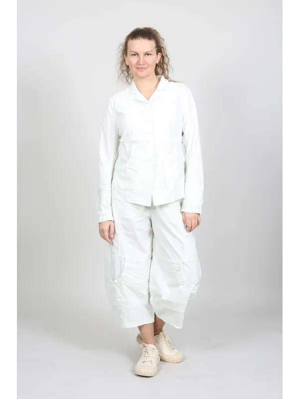 Rundholz Black Label - Gerade geschnittene Jacke mit Kräuselärmeln - 1263631110 - Stilecht - Bild 1