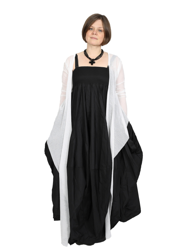 Pal Offner - Manches longues - Sheer Wrap Longsleeve_Organic Cotton Mesh - White - 2501-030102-330001