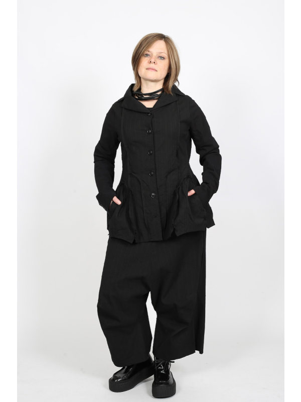 Rundholz - Pantalon baggy en laine et coton - 2251110106 - Stilecht - Image 1