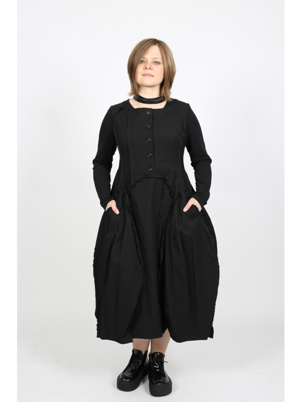 Rundholz - Robe ballon Rundholz en laine et coton - 2251110908 - Stilecht - Image 1