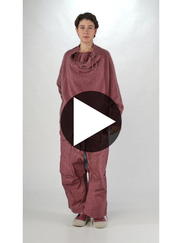 Rundholz DIP - Ausgestellter Woll Pullover - 2252440702