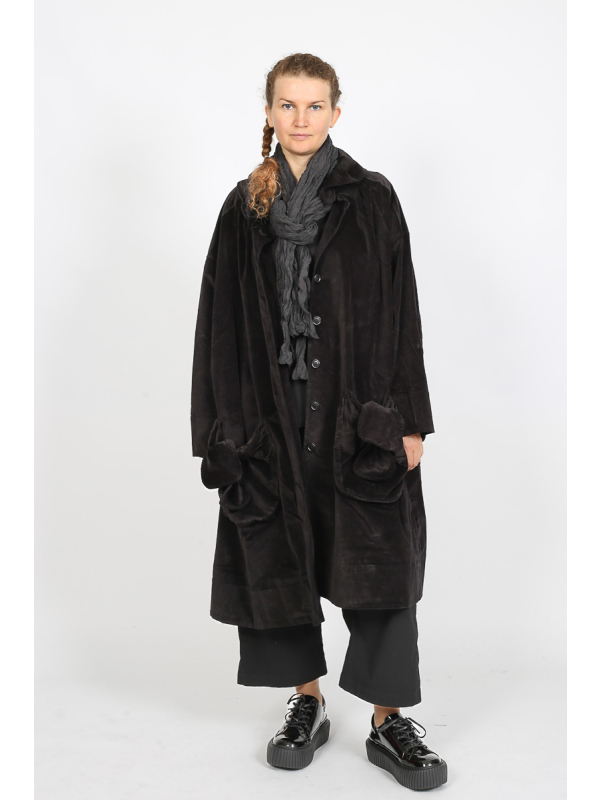 Rundholz Black Label - Manteau en coton oversize avec design matelassé - 2253231203 - Stilecht - Image 1