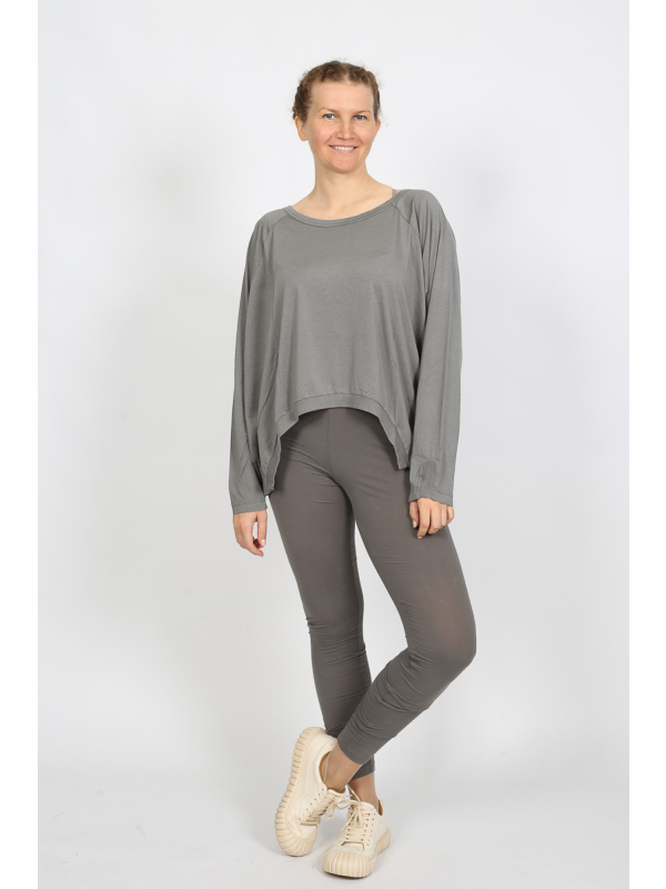 Rundholz Black Label - Черные леггинсы Slim Fit из хлопка - 2253470208 - Stilecht - Изображение 1