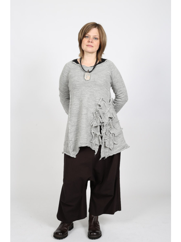 Rundholz Black Label - Pull A-ligne avec fleurs en plastique - 2253890705 - Stilecht - Image 1