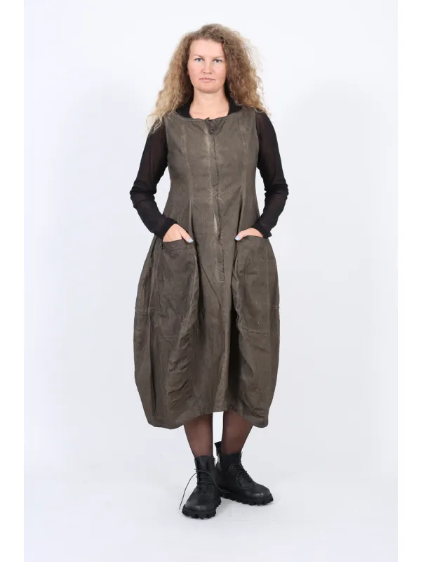 Rundholz DIP - Ballonkleid aus stretchtwill - 2262120908 - Stilecht - Bild 1