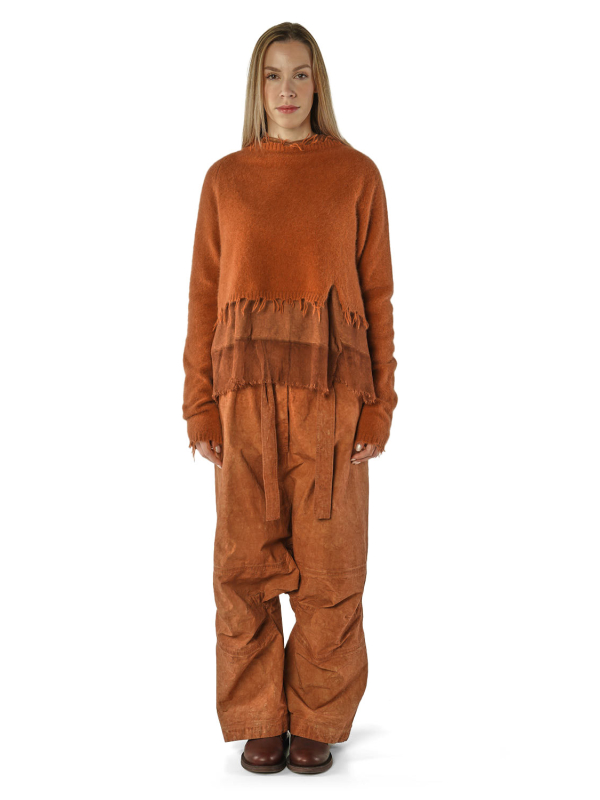 Rundholz DIP - Kurzer Fuchs Woll Pullover - 2262440702 - Bild 1