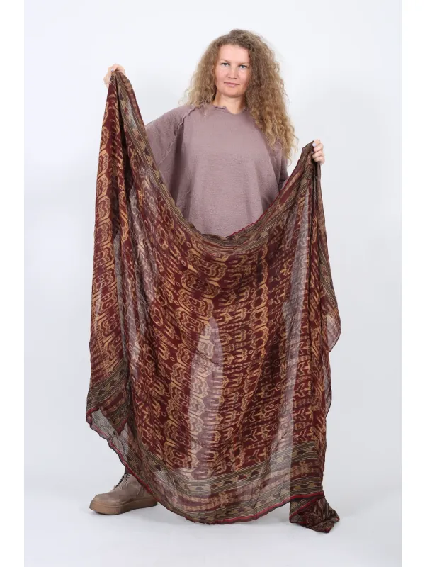 Rundholz DIP - Fließender Ikat-Schal - 2262901401 - Stilecht - Bild 2