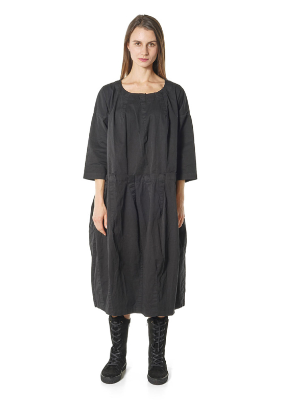 Rundholz Black Label - Oversized Ballonkleid Baumwolle - 2263500907 - Stilecht - Bild 1
