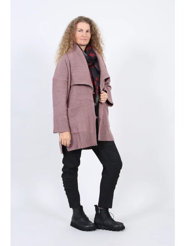 Rundholz Black Label - Oversized Wool Knit Coat - 2263627204 - Stilecht - Image 9