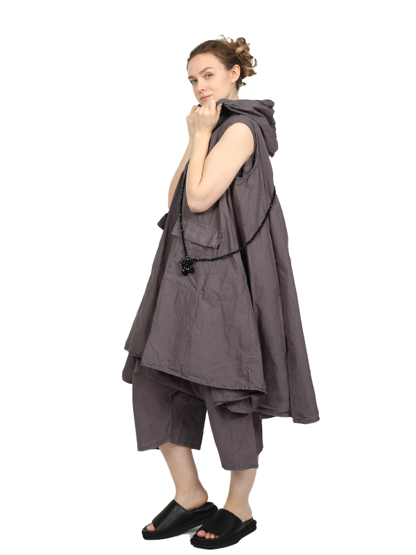 Privatsachen - Gilet Verödense - Coton bruyant - Muscade - 251062