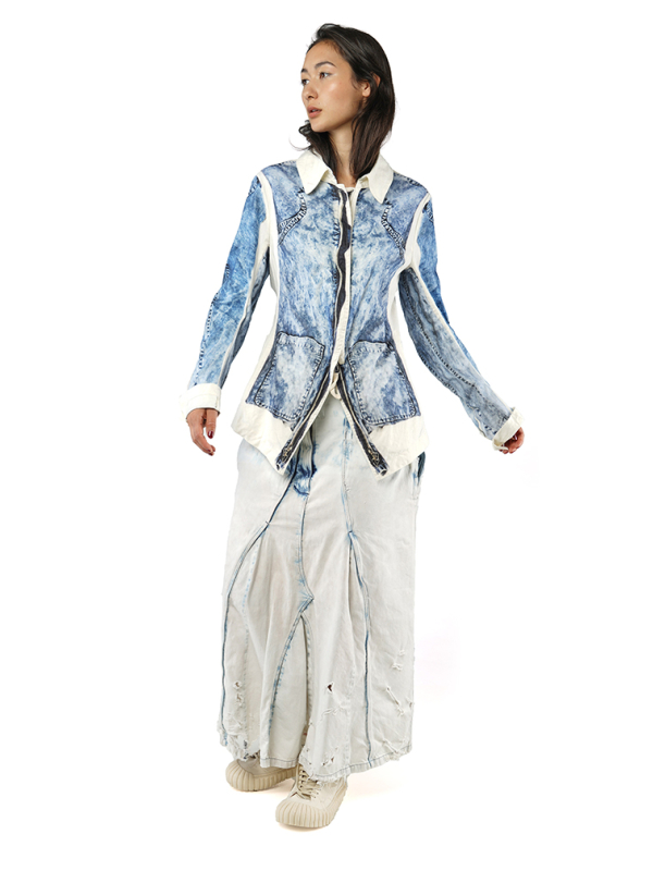 Rundholz DIP - Schmale baumwoll stretch jacke - 1252111105