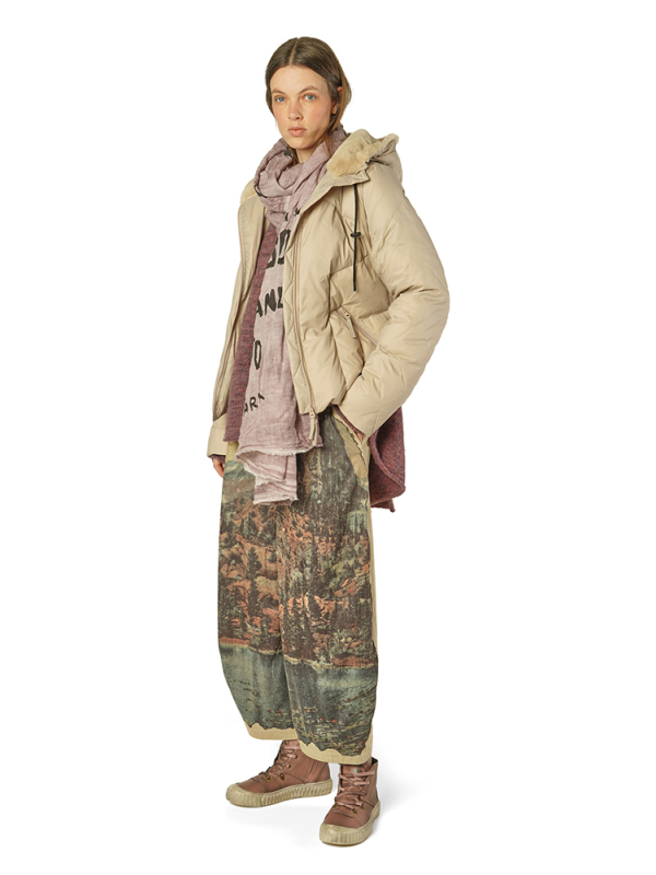 Rundholz Black Label - Fransentuch mit print - 2263361405 - Stilecht - Bild 2