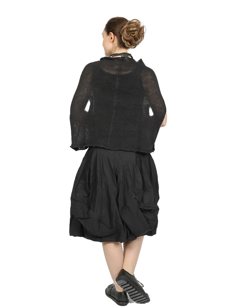 Rundholz - Hüftlanger leinen strick pullover - 1251320701