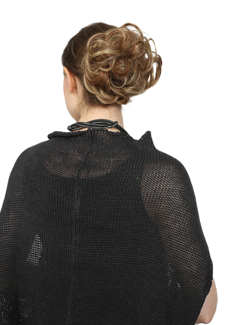 Rundholz - Hüftlanger leinen strick pullover - 1251320701